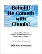 Behold! He Cometh with Clouds! SATB choral sheet music cover